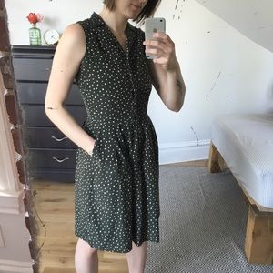 Dotted dress w/ POCKETS